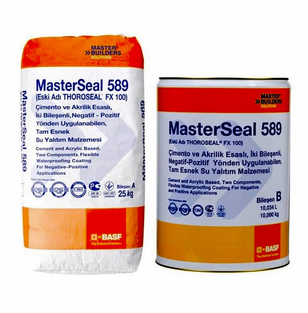    BASF MASTERSEAL 589 GRI 25+8 KG SET