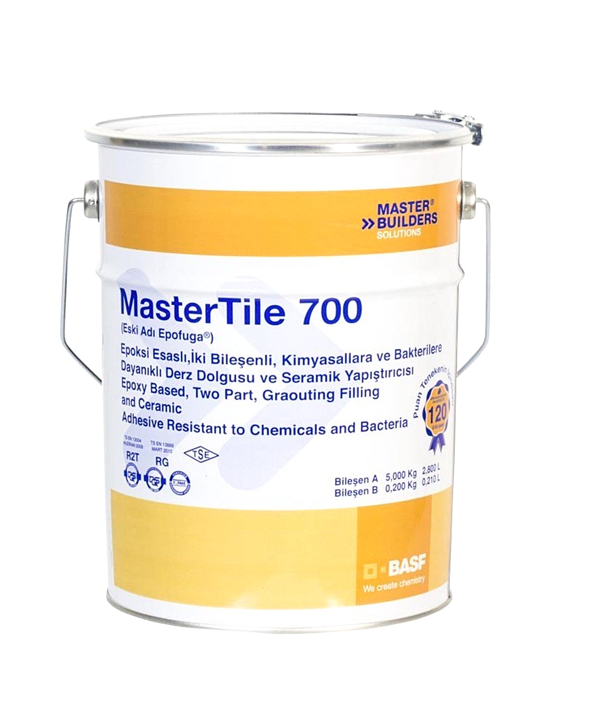 BASF MASTERTILE 700 GRI 5.20 KG (EPOFUGA)