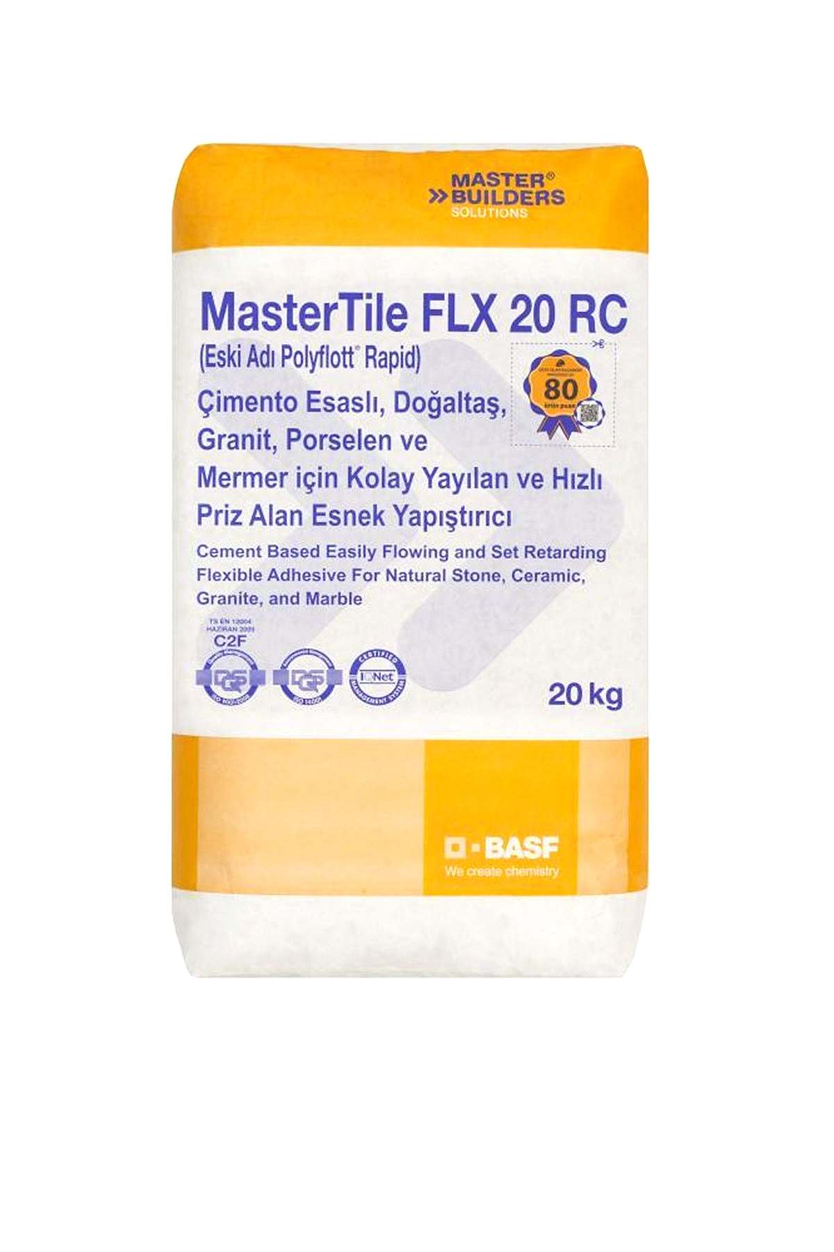 BASF MASTERTILE FLX 20 GRI 20 KG (POLYFLOTT)