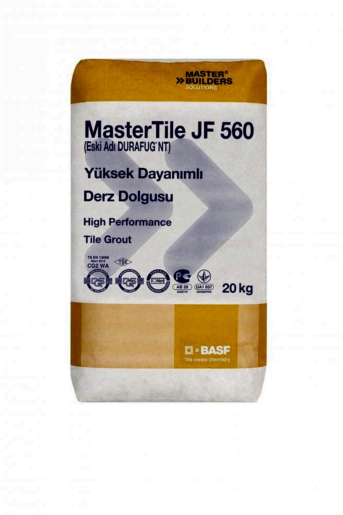 BASF MASTERTILE JF 560 BEYAZ 20 KG (DRAFUG NT)