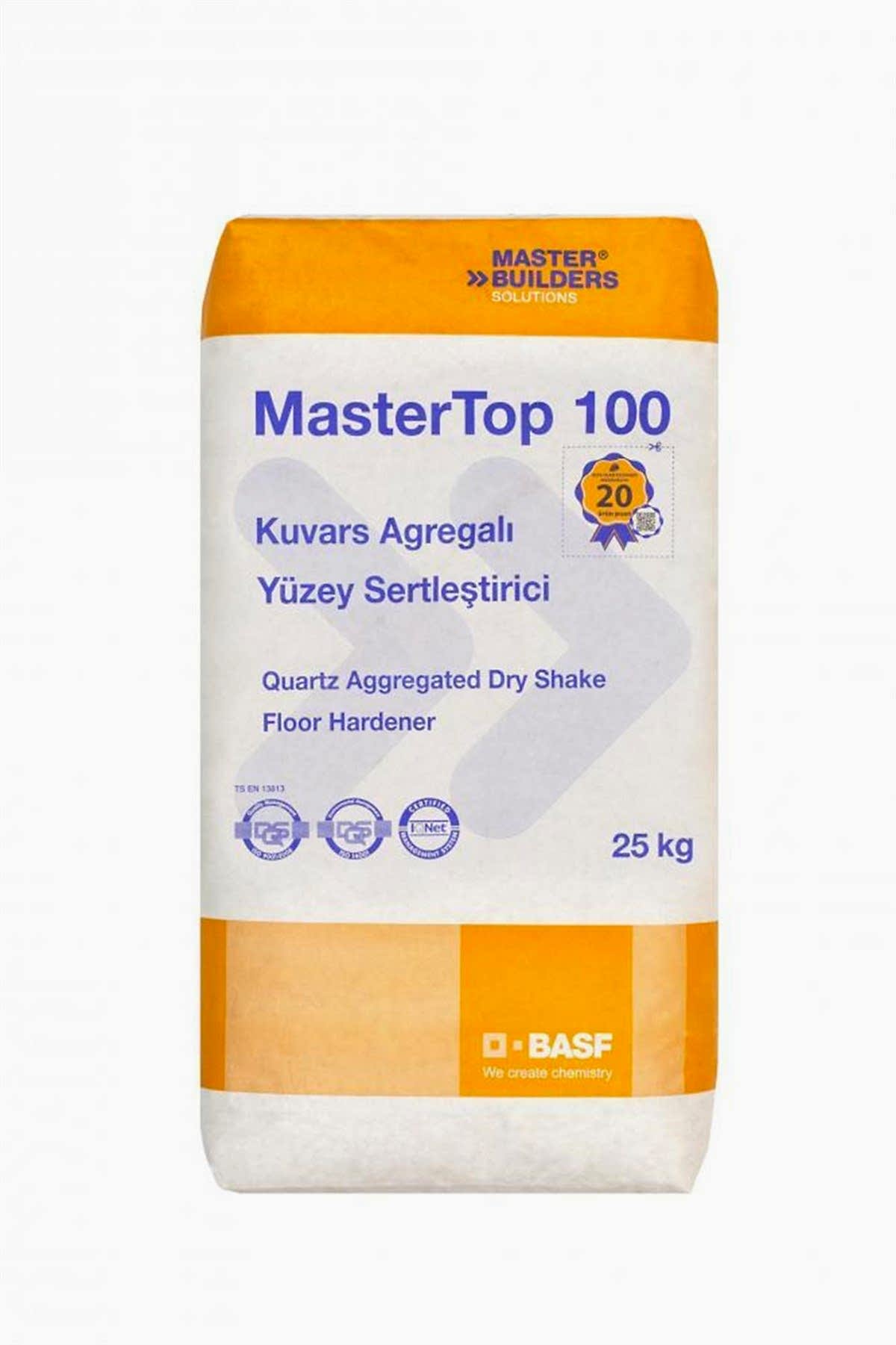 BASF MASTERTOP 100 KIRMIZI 25 KG