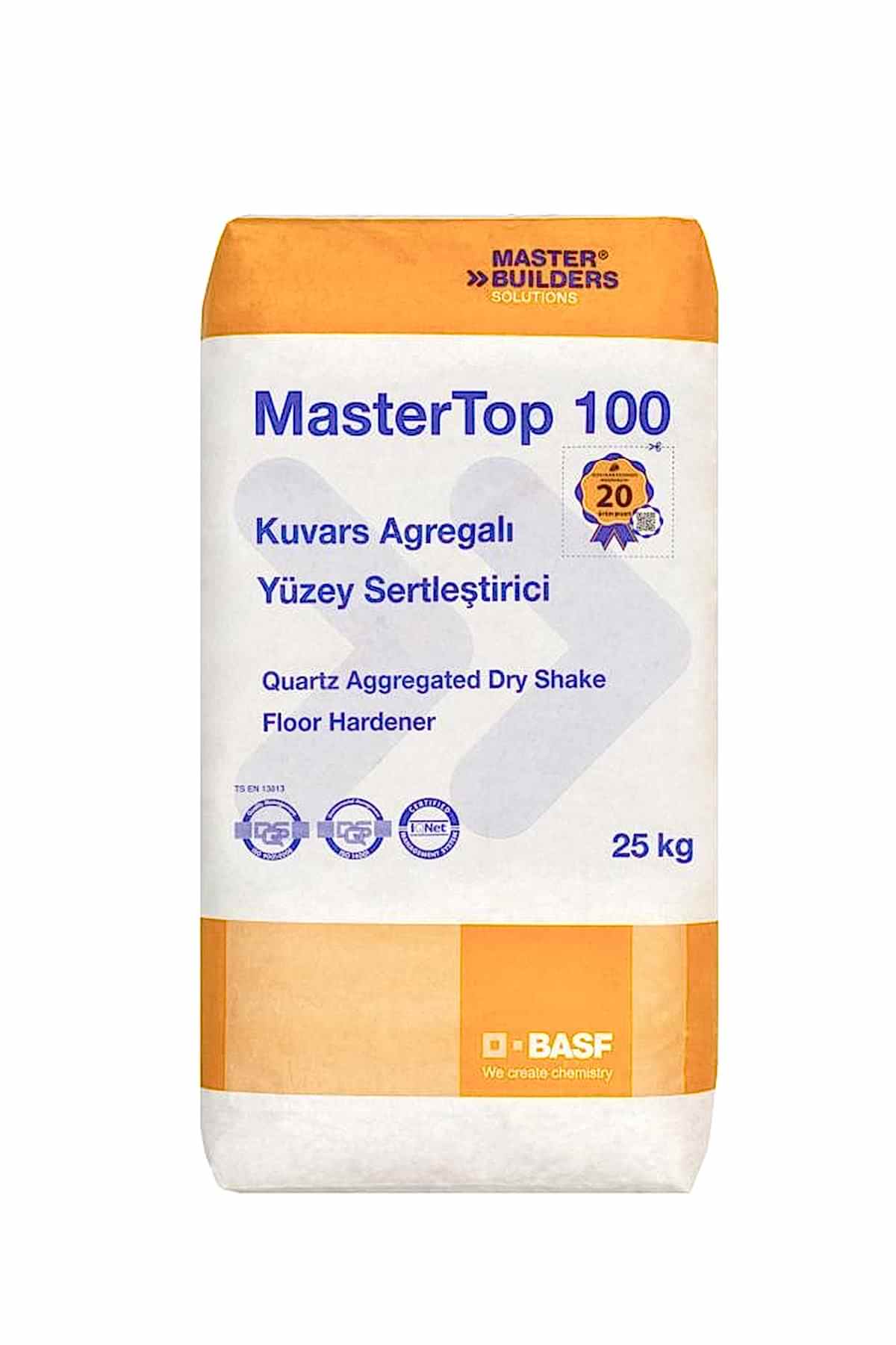 BASF MASTERTOP 100 YESIL 25 KG