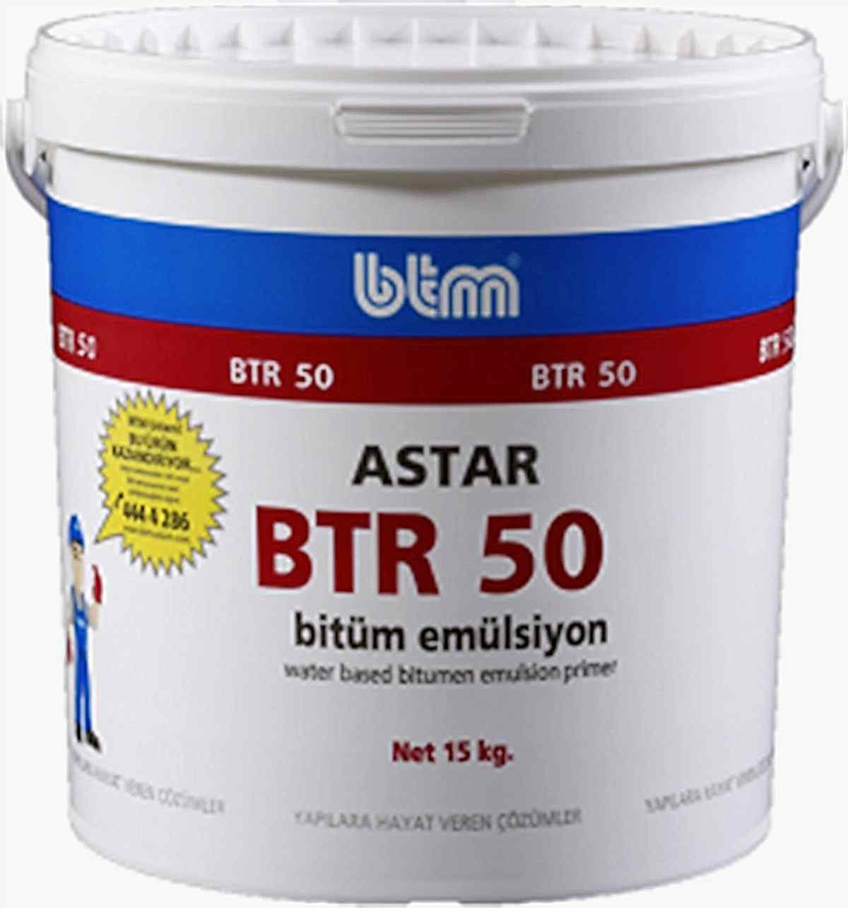 BTM BTR 50 BITÜM ASTAR 15 KG