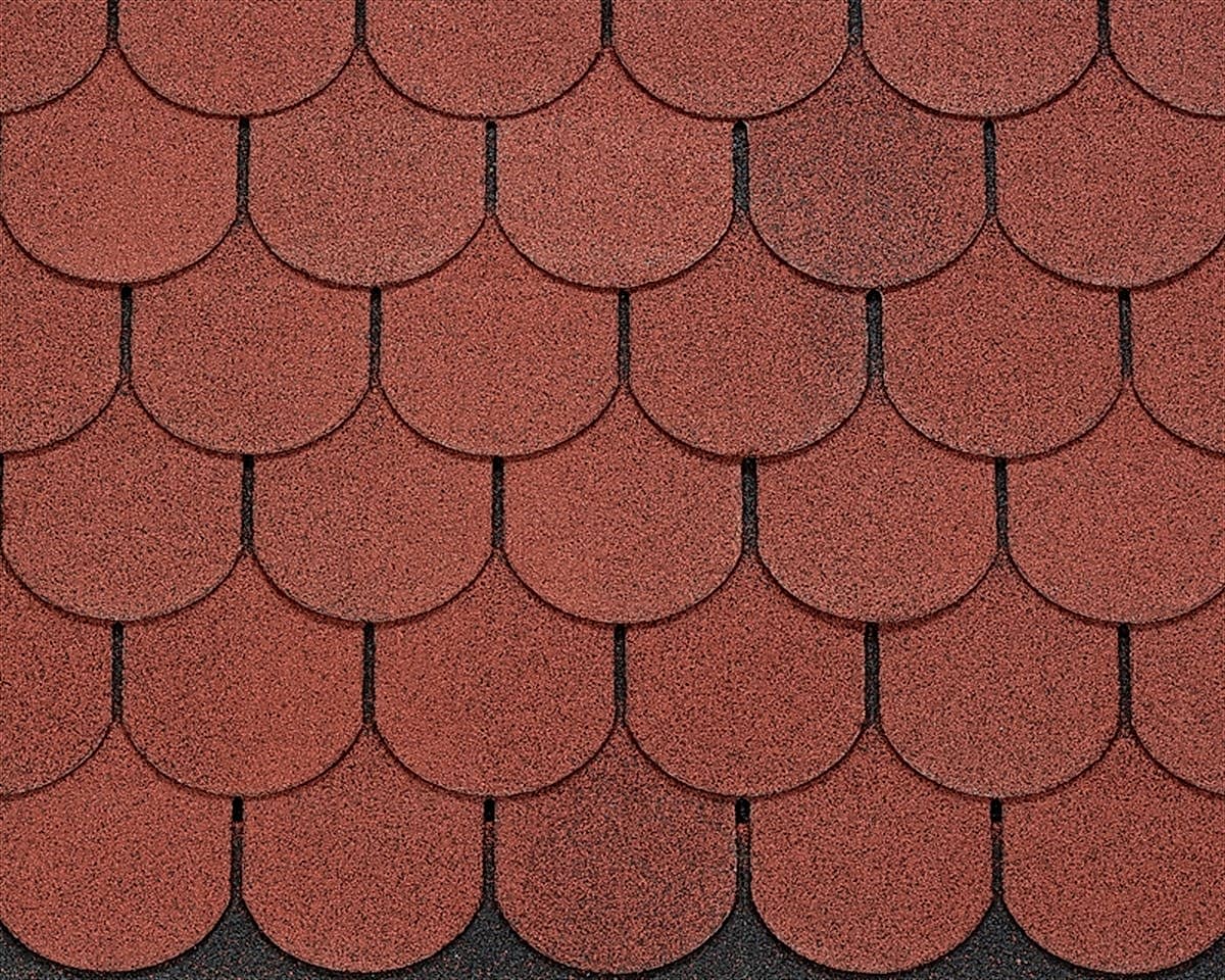 BTM SHINGLE GALAKSI YUVARLAK KIRMIZI 2.52 M2