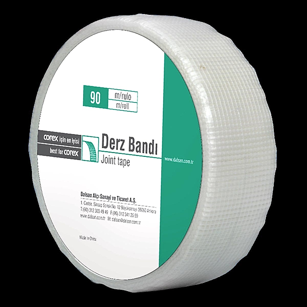 DALSAN ALÇIPAN DERZ BANDI 10 CM 90 M(PAKET 6 AD) 