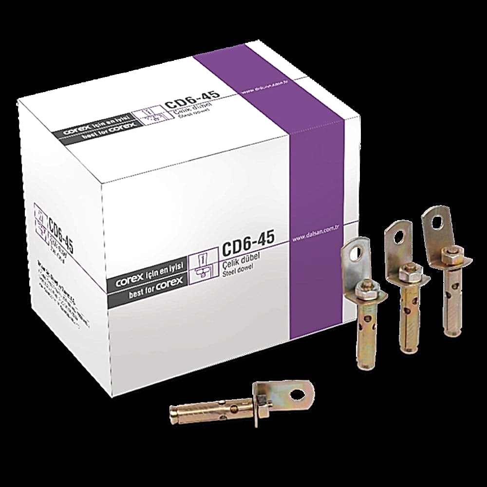 DALSAN ÇELIK DÜBEL (PAKET 100 AD)