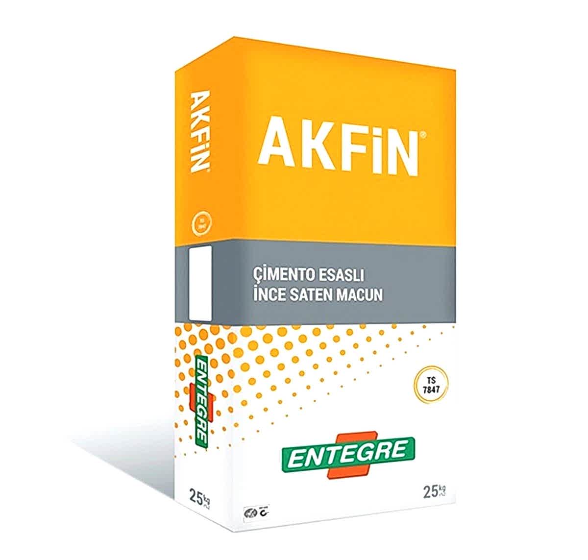 ENTEGRE AKFIN BEYAZ 25 KG (INCE SATEN MACUNU)