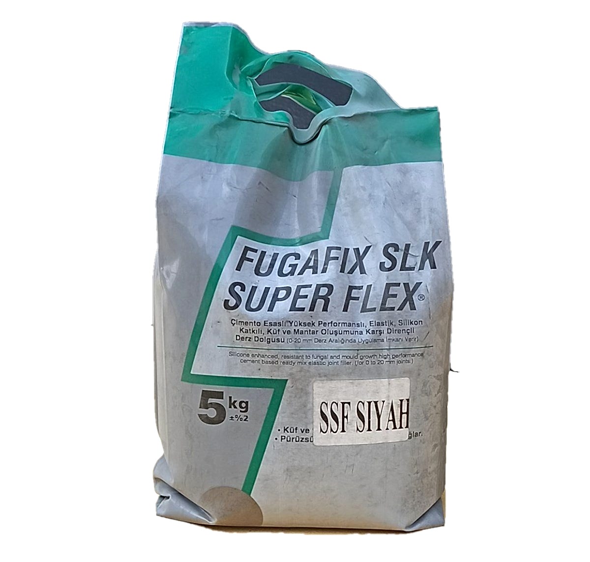 ENTEGRE FUGAFIX SLK SÜPER FLEX SIYAH 5 KG