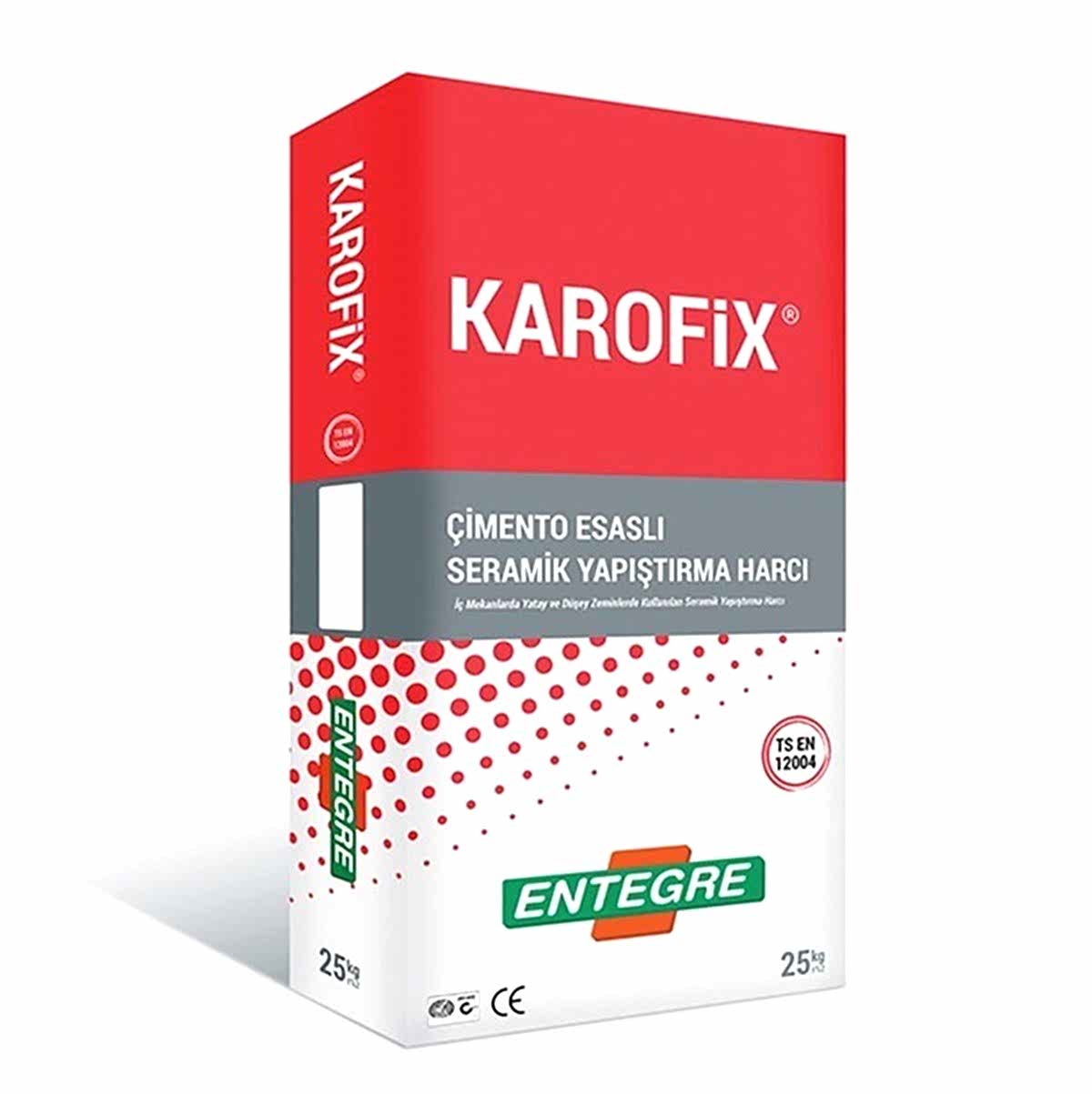 ENTEGRE KAROFIX GRI 25 KG