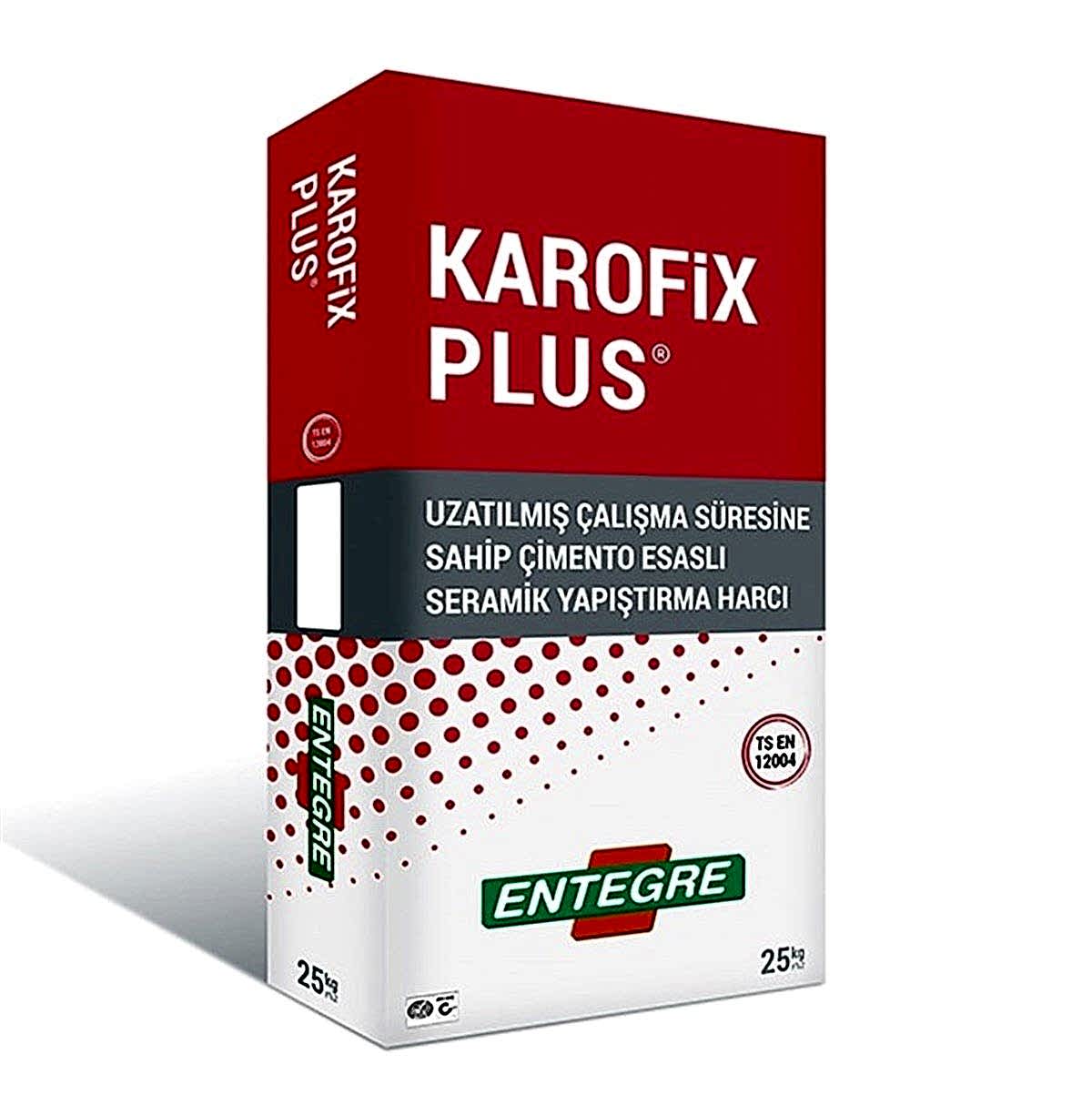 ENTEGRE KAROFIX PLUS GRI 25 KG