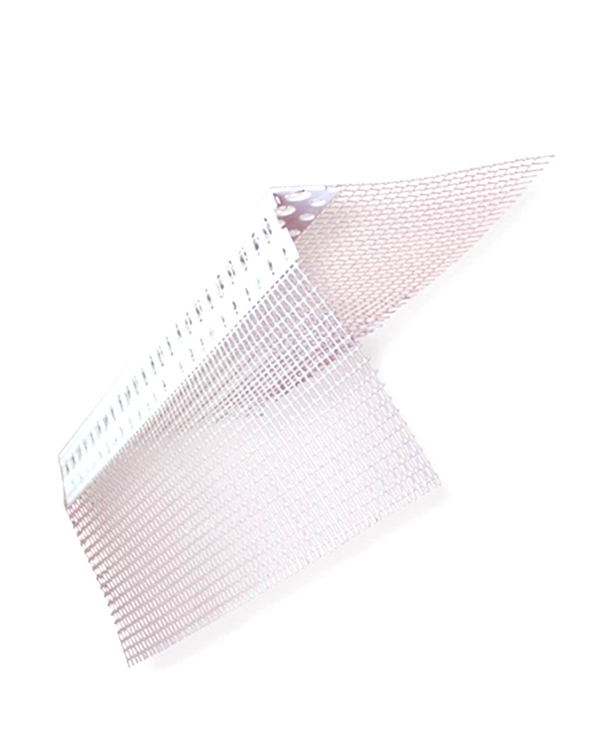 ENTEGRE PVC FILELI KÖSE PROFILI BEYAZ