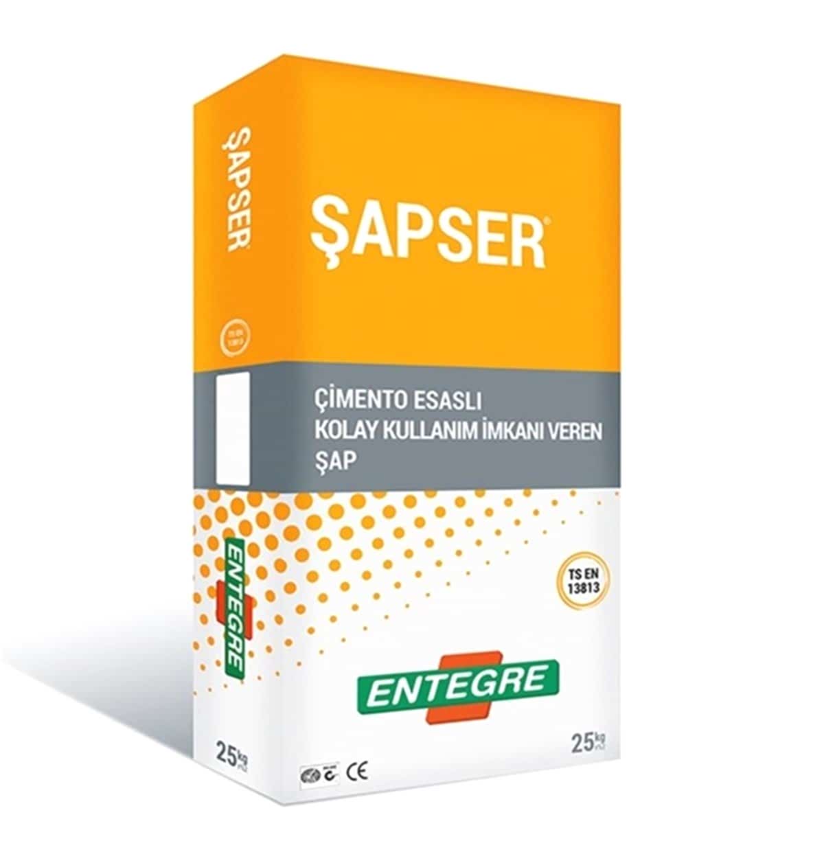 ENTEGRE SAPSER 50 KG.-ÇIMENTO ESASLI HAZIR SAP