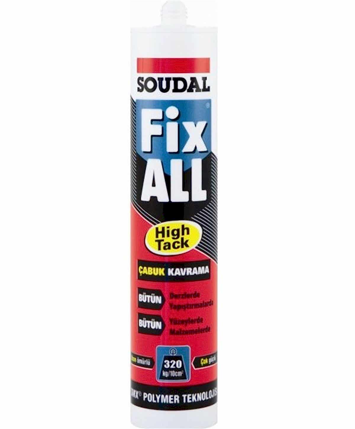 SOUDAL FIX ALL HIGH TACK SIYAH 290 ML