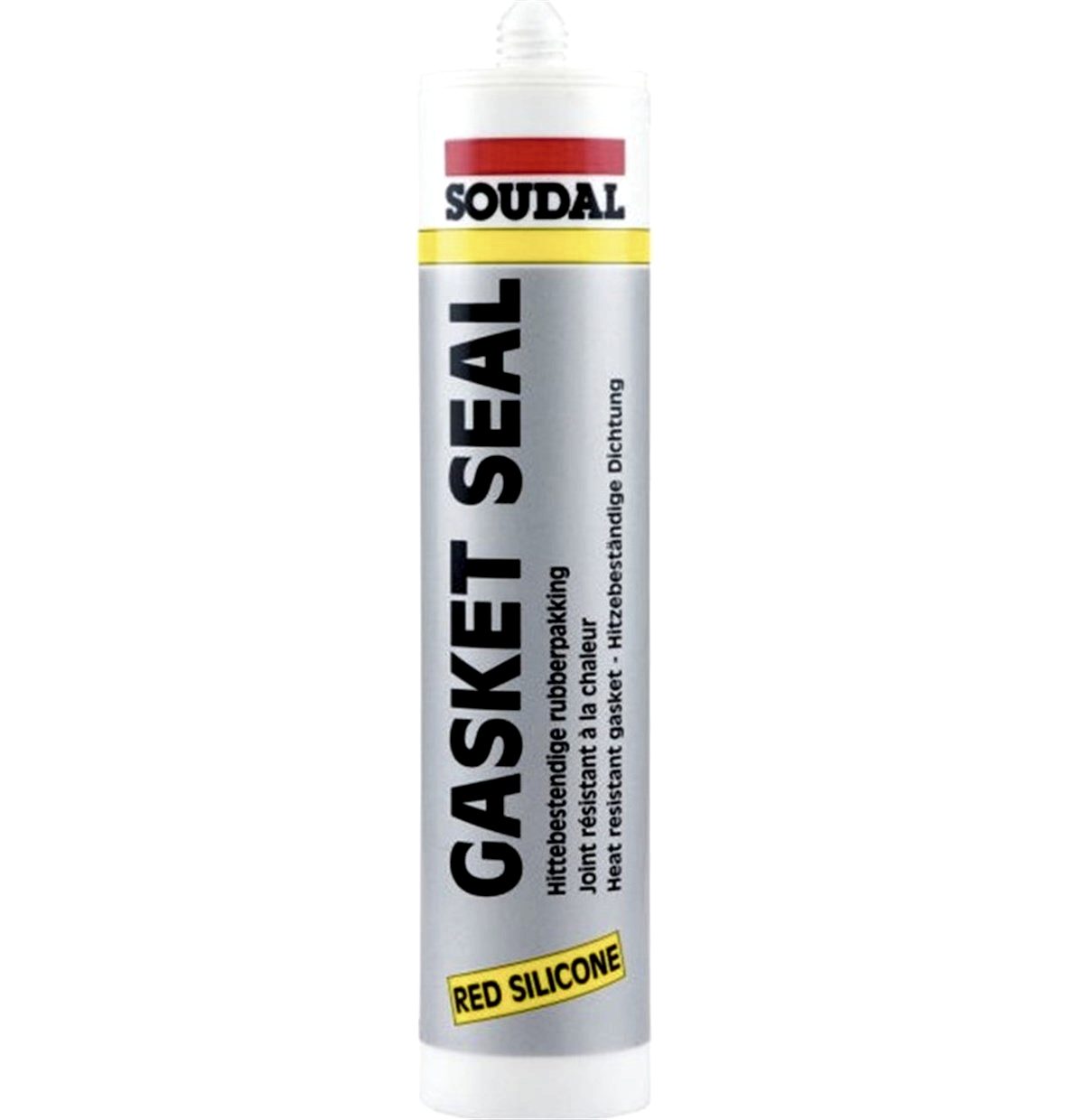 SOUDAL GASKETSEAL YÜKSEK ISI SILIKONU KIRMIZI 310 ML (30 AD)