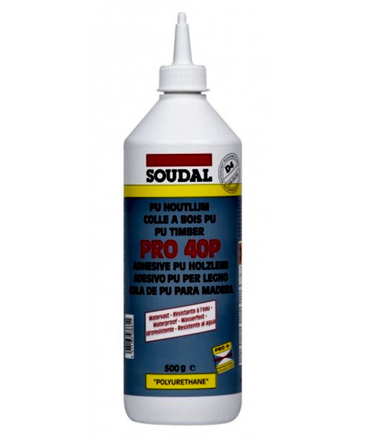 SOUDAL PRO 40P (D4) DENIZ TUTKALI 500 GR