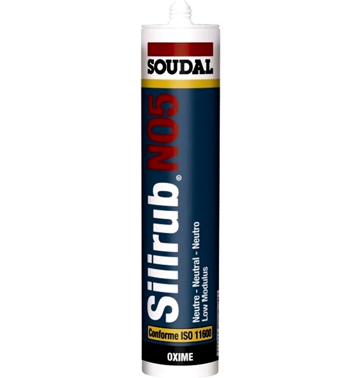 SOUDAL SILIRUB NO5-HE SILIKON BEYAZ 300 ML (24 AD)