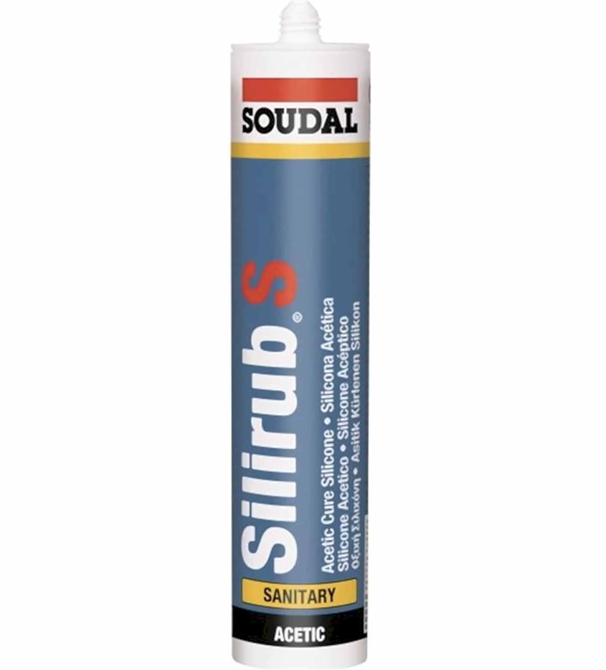 SOUDAL SILIRUB S SILIKON SEFFAF 280 ML 30 AD