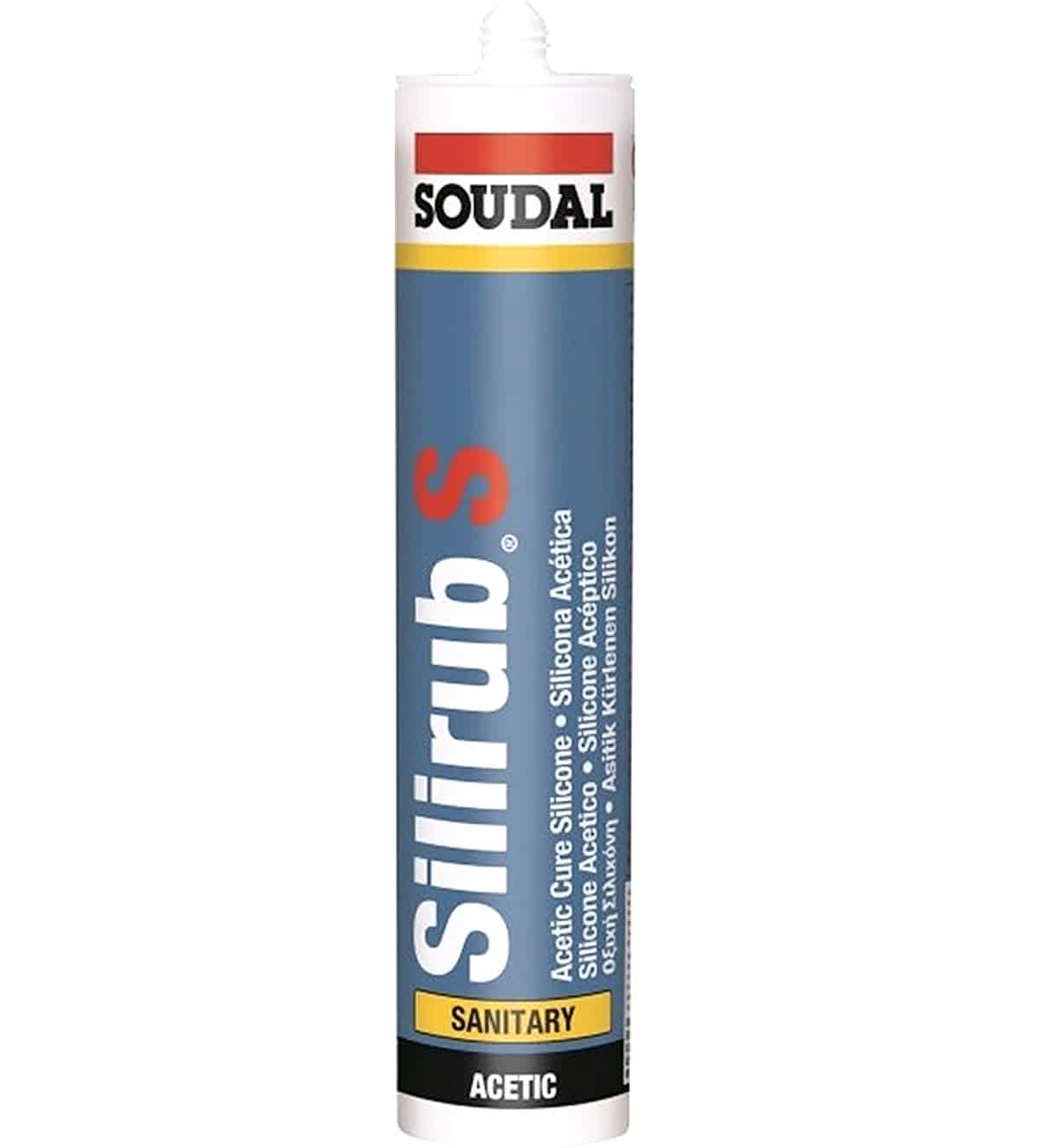SOUDAL SILIRUB S SILIKON SEFFAF 50 ML 24 AD