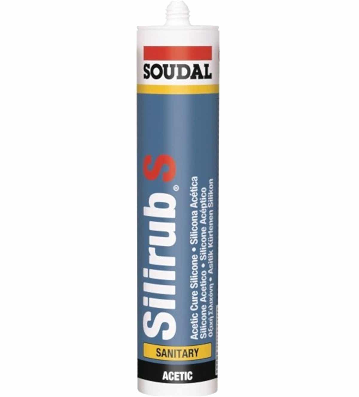 SOUDAL SILIRUB S SILIKON SIYAH 280 ML 30 AD
