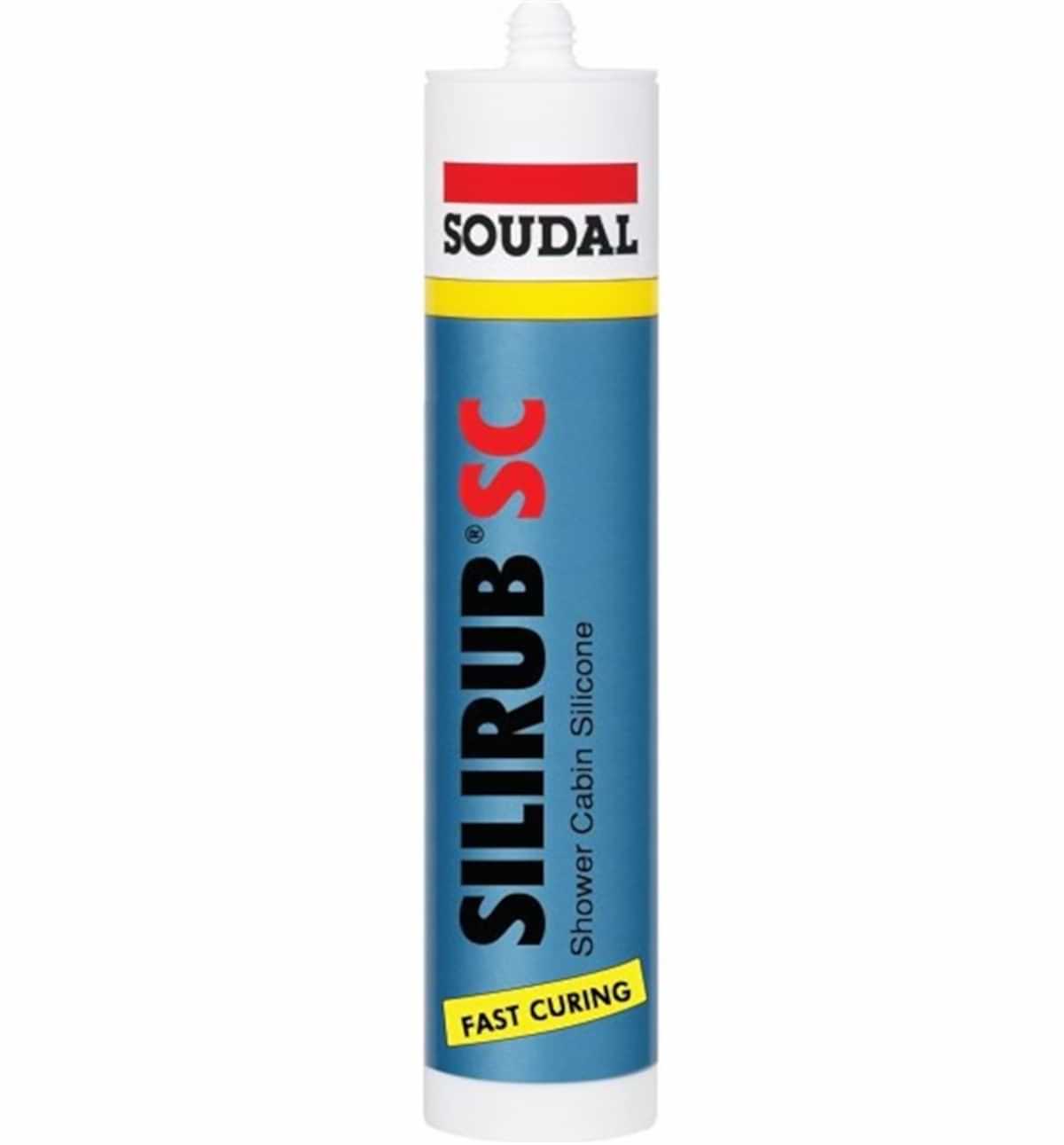 SOUDAL SILIRUB SC DUSAKABIN SILIKONU BEYAZ 310ML 30AD