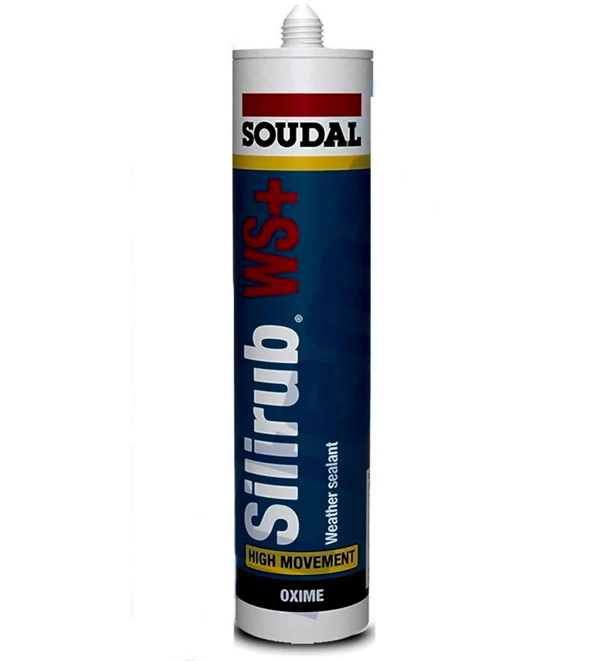 SOUDAL SILIRUB WS+ SIYAH 600 ML