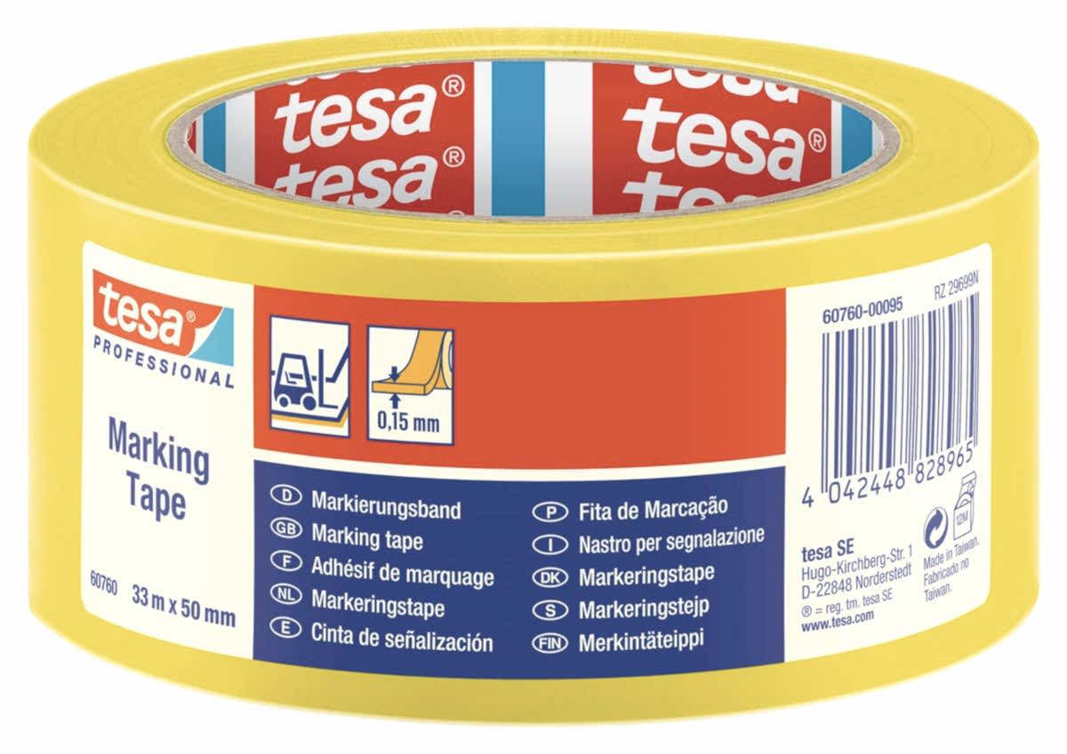 TESA 60760 YER ISARETLEME BANDI SARI 50MMX33M